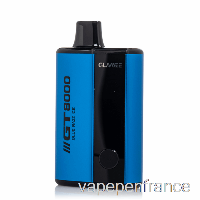 Glamee GT8000 Stylo Jetable Bleu Razz Ice Vape